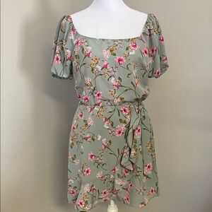 Lily Rose Floral Wrap Dress
